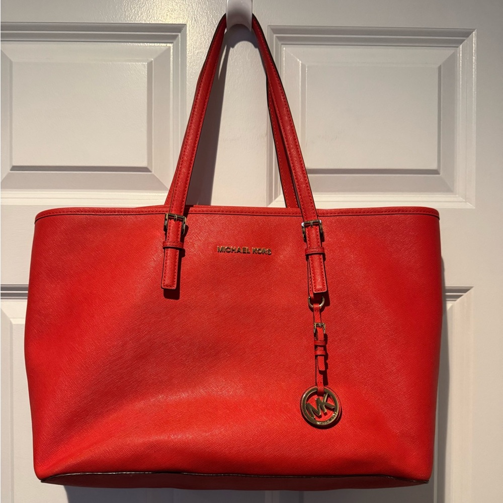 Michael Kors Red Tote